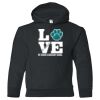 18500B Youth Heavy Blend Hooded Sweatshirt Thumbnail